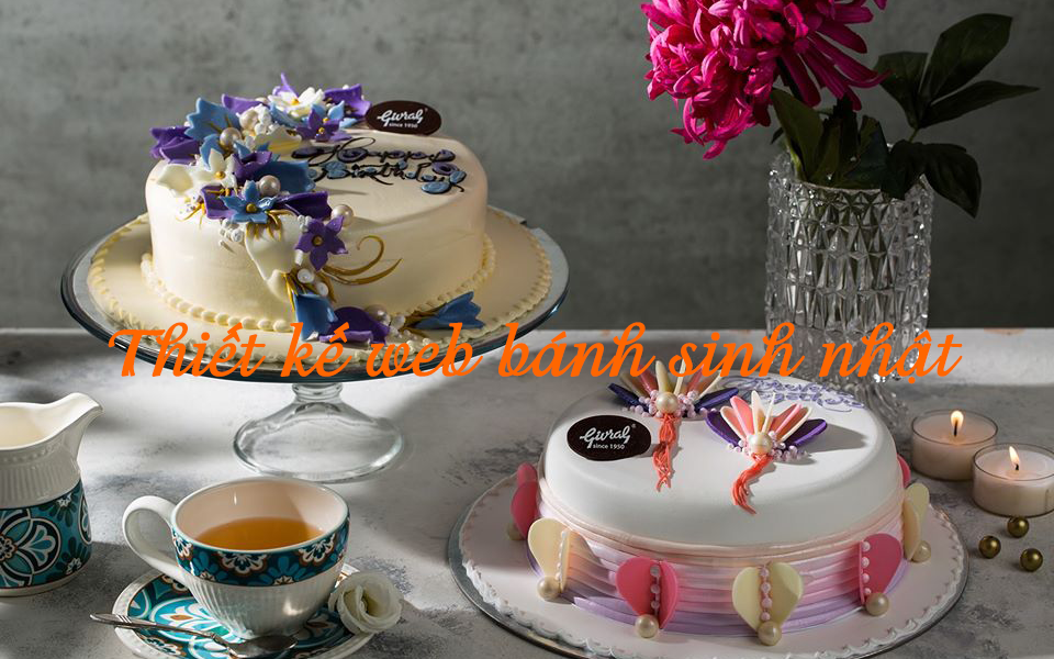 Thiết kế web bánh sinh nhật  bánh kem  bánh gato  bánh ngọt   mypageThiết kế web MYPAGE