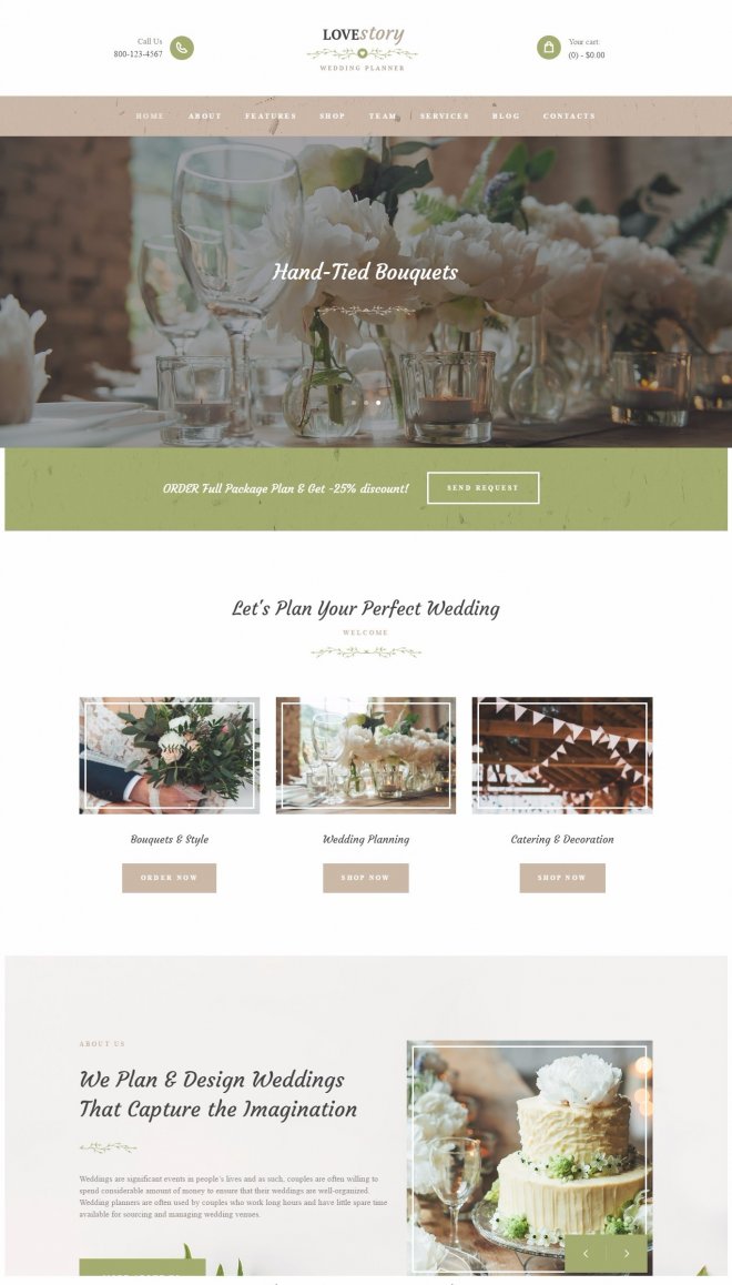 thiết kế web nhà hàng tiệc cưới